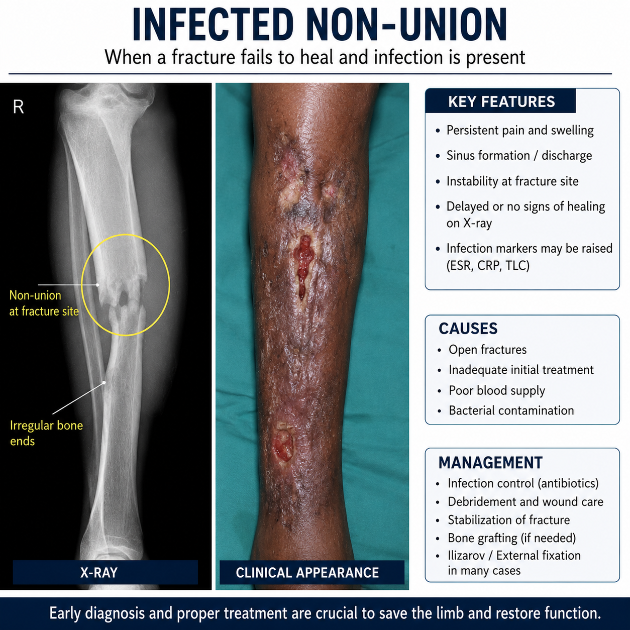 Infected Non-Union Treatment