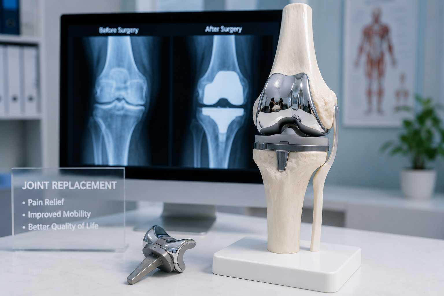 Joint replacement by experts